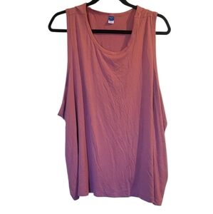 Old Navy Women's Muscle Tee in Mauve